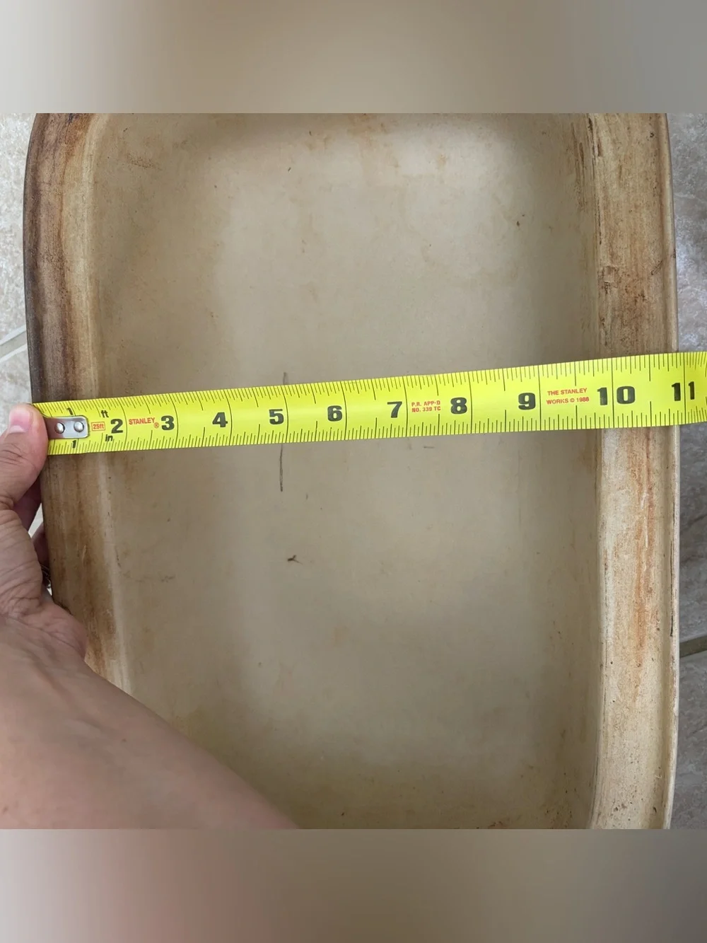 Pampered Chef Family Heritage Large Deep Casserole Roaster from their stoneware